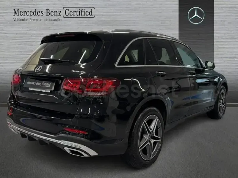 Usado Mercedes GLC200 163 CV (119 kW) 2022 Negro SUV