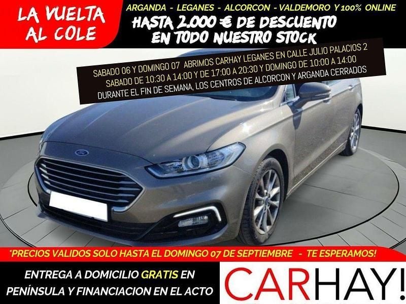 Gris Usado 2020 Ford Mondeo Titanium Berlina | 15.290 € (Precio justo) - Imagen 1/4