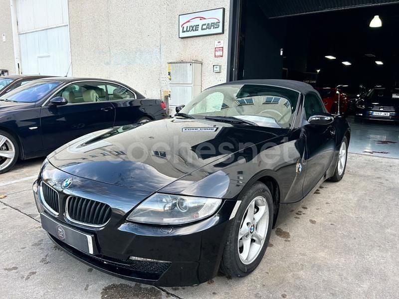 Negro Usado 2007 BMW Z4 Descapotable | 12.999 € (Precio justo) - Imagen 1/4