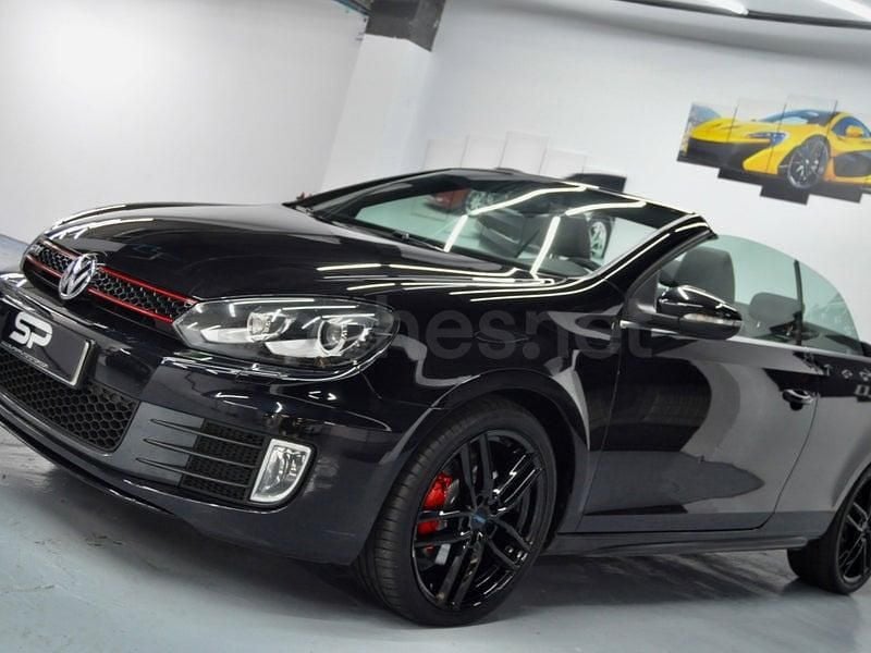 Negro Usado 2012 VW Golf Cabriolet GTI Descapotable | 12.900 € (Un poco caro) - Imagen 1/4