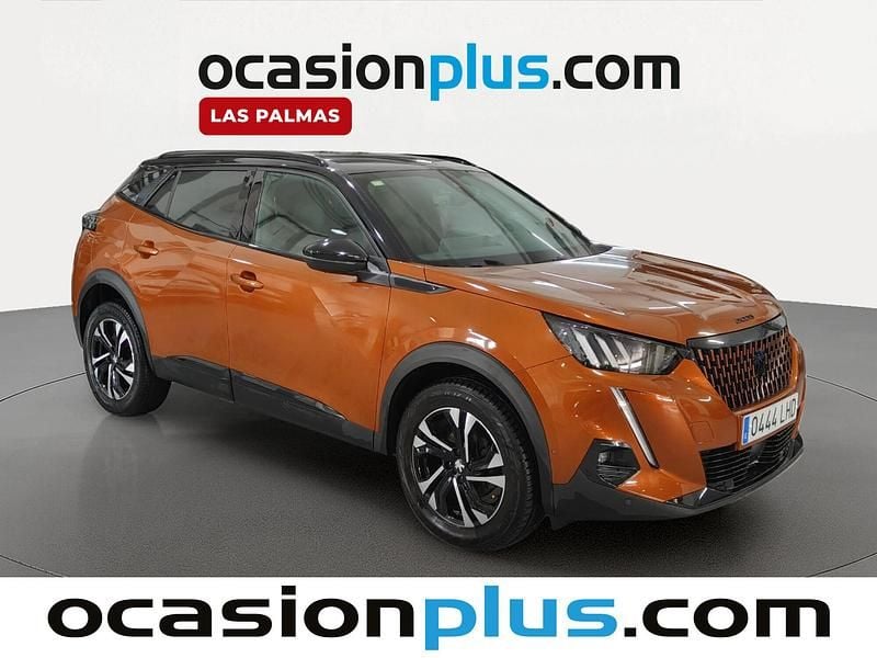Usado Peugeot 2008 GT-line 130 CV (95 kW) 2020 Naranja SUV