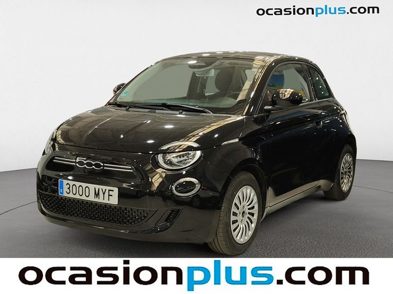 Negro Usado 2022 Fiat 500e Action Utilitario | 12.591 € (Buen precio) - Imagen 1/4