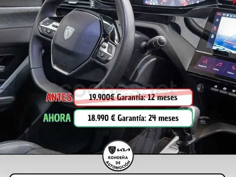 Usado Peugeot 308 Allure 130 CV (95 kW) 2024 Gris / plata Berlina