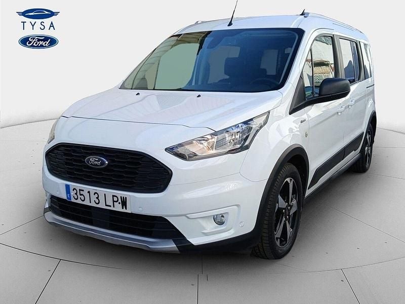 Blanco Usado 2021 Ford Transit Active Familiar | 19.990 € (Buen precio) - Imagen 1/4