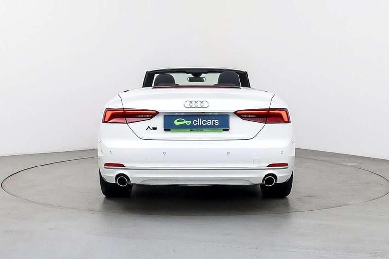 Usado Audi A5 Cabriolet S-Line 190 CV (139 kW) 2018 Blanco Descapotable