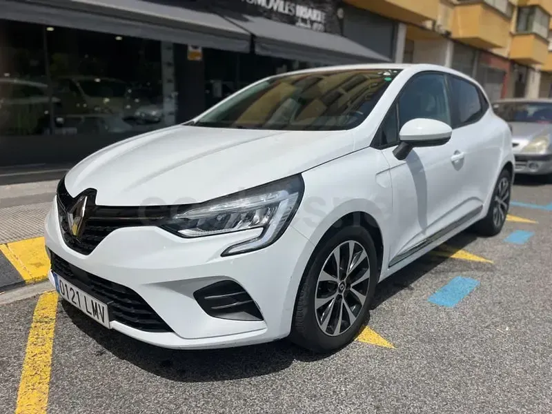 Usado Renault Clio V Intens 90 CV (66 kW) 2021 Blanco Berlina
