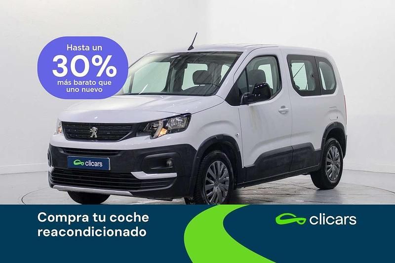 Usado Peugeot Rifter Active 102 CV (75 kW) 2022 Blanco Monovolumen