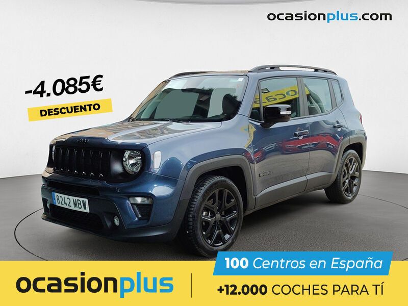 Azul Usado 2022 Jeep Renegade Limited SUV | 22.997 € (Un poco caro) - Imagen 1/4