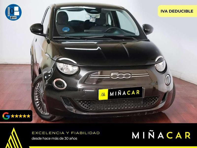 Negro Usado 2022 Fiat 500e Icon Descapotable | 14.390 € (Super precio) - Imagen 1/4