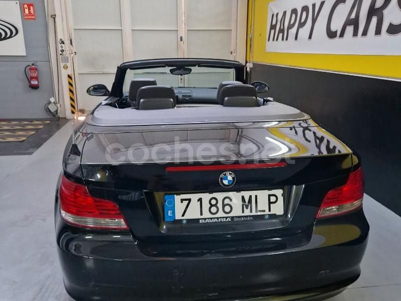 Usado BMW 120 Cabriolet 177 CV (130 kW) 2009 Negro Descapotable