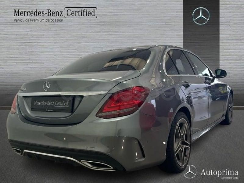 Usado Mercedes C200 160 CV (117 kW) 2019 Gris / plata Berlina