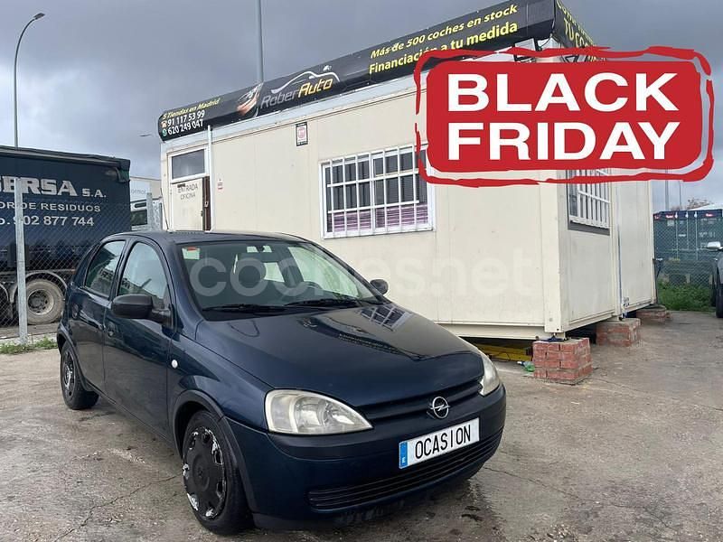 Negro Usado 2002 Opel Corsa Club Berlina | 1199 € (Precio justo) - Imagen 1/4