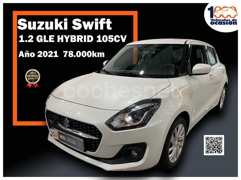 Blanco Usado 2021 Suzuki Swift Berlina | 14.995 € (Caro) - Imagen 1/4