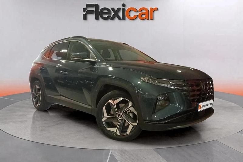 Azul Usado 2024 Hyundai Tucson SUV | 29.590 € (Precio justo) - Imagen 1/4