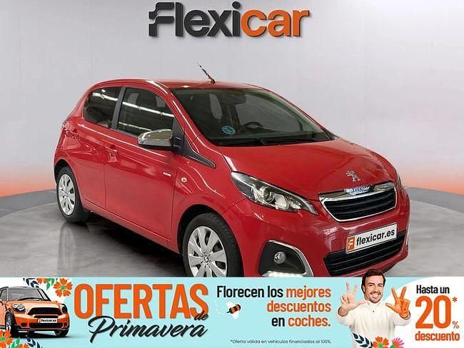 Usado Peugeot 108 Collection 72 CV (52 kW) 2021 Rojo Utilitario