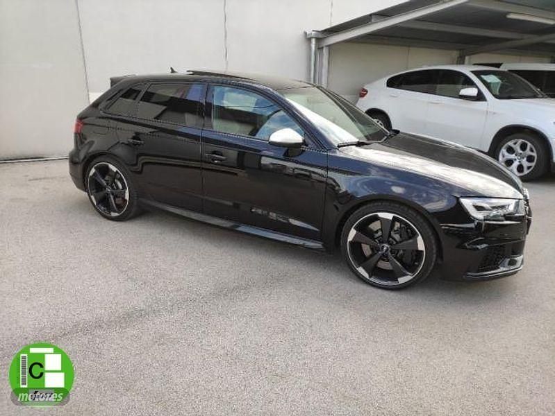 Usado Audi RS3 400 CV (294 kW) 2017 Negro Berlina
