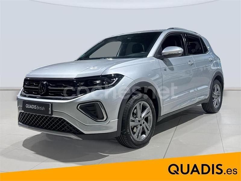 Gris / plata Usado 2024 VW T-Cross R-line SUV | 24.400 € (Precio justo) - Imagen 1/4