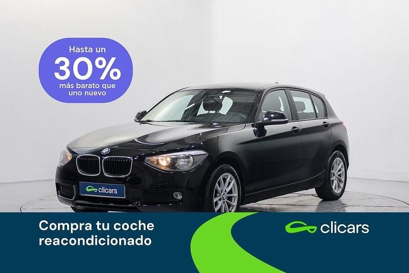 Usado BMW 116 116 CV (85 kW) 2013 Negro Utilitario