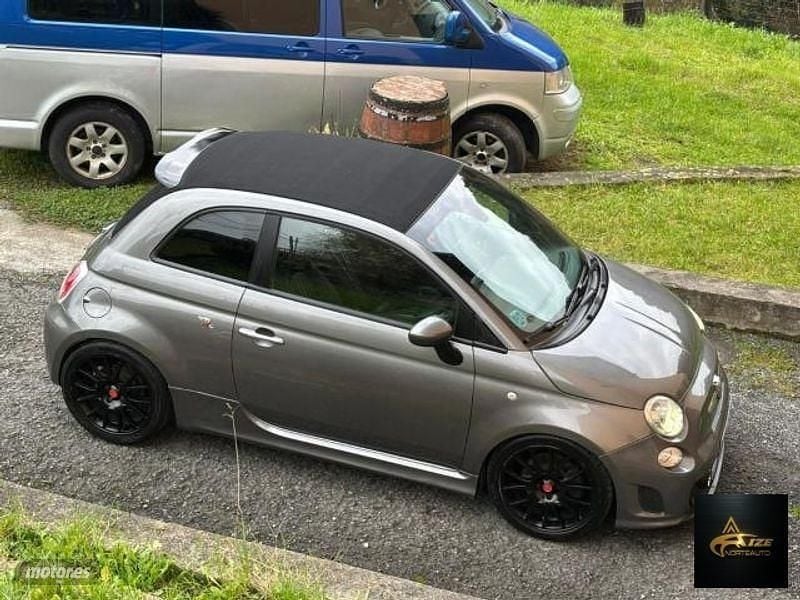 Usado Abarth 500C 140 CV (102 kW) 2010 Gris Descapotable