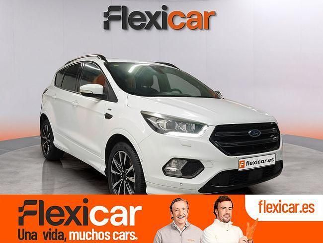 Blanco Usado 2017 Ford Kuga ST-Line SUV | 16.490 € (Un poco caro) - Imagen 1/4