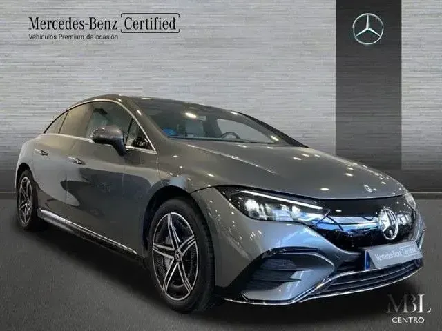 Usado Mercedes EQE350 214 kW (292 CV) 2022 Gris selenita