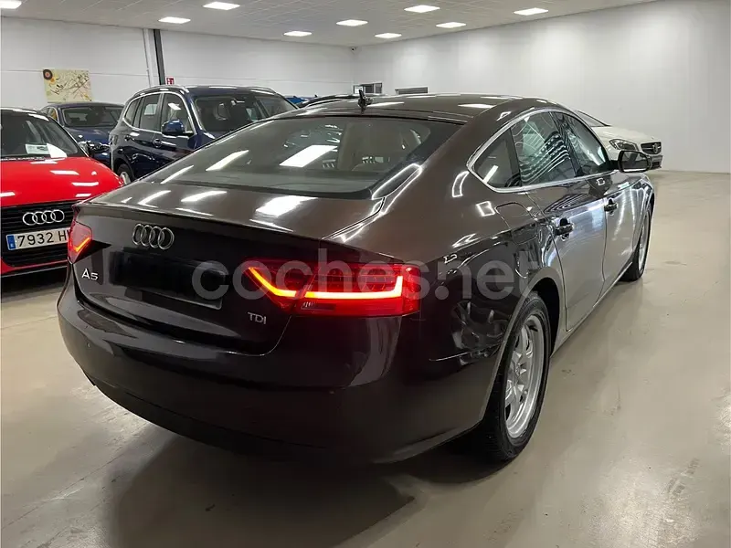 Usado Audi A5 Sportback Premium 150 CV (110 kW) 2014 Marrón Utilitario
