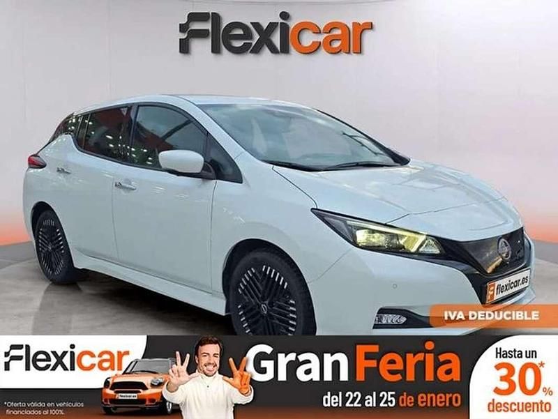 Blanco Usado 2024 Nissan Leaf Tekna Utilitario | 20.990 € (Precio justo) - Imagen 1/4