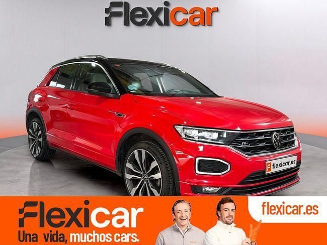 Rojo Usado 2021 VW T-Roc Sportline SUV | 21.990 € (Un poco caro) - Imagen 1/4