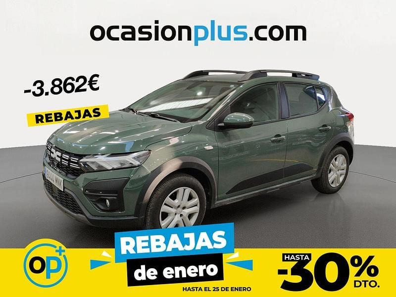 Verde Usado 2024 Dacia Sandero Expression | 15.100 € (Buen precio) - Imagen 1/4