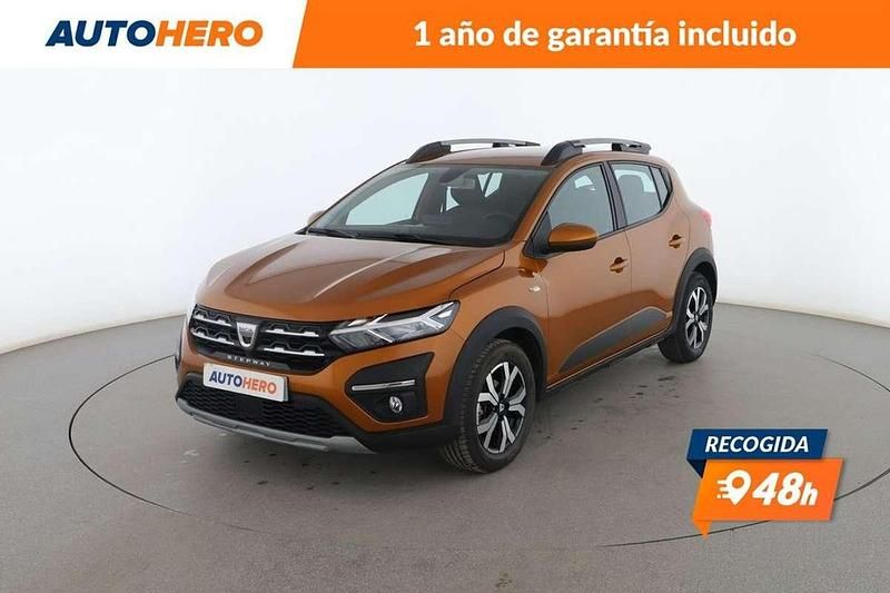 Rojo Usado 2021 Dacia Sandero Comfort Utilitario | 13.713 € (Precio justo) - Imagen 1/3