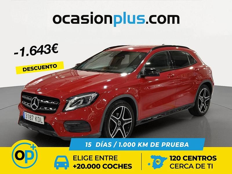 Usado Mercedes GLA200 Urban 136 CV (100 kW) 2017 Rojo SUV
