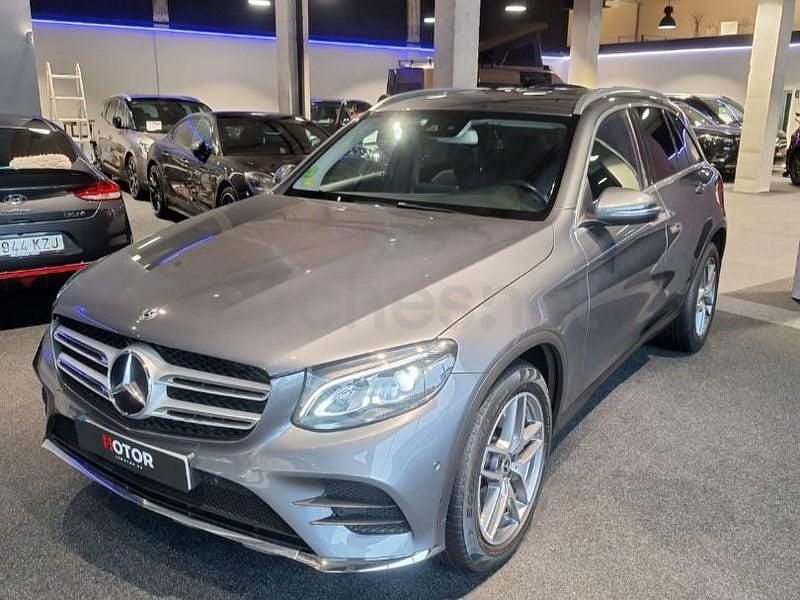 Usado Mercedes GLC220 170 CV (125 kW) 2018 Gris / plata SUV