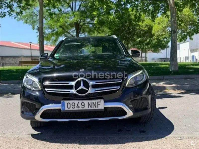 Usado Mercedes GLC250 204 CV (150 kW) 2018 Negro SUV