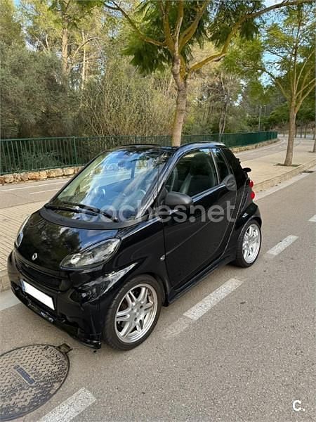 Negro Usado 2010 Smart ForTwo Cabrio Brabus Descapotable | 12.000 € - Imagen 1/4