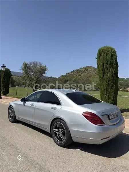 Usado Mercedes S350 258 CV (189 kW) 2013 Gris / plata Berlina