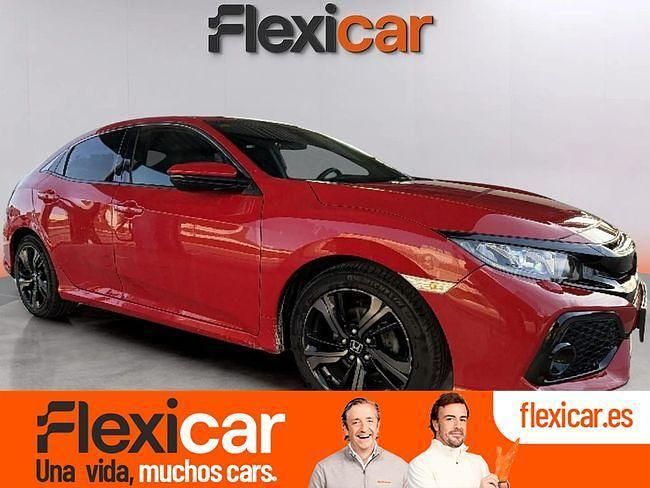 Rojo Usado 2018 Honda Civic Elegance | 20.990 € (Un poco caro) - Imagen 1/4