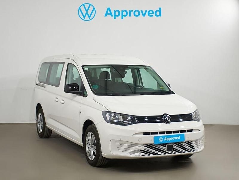 Blanco candy Usado 2024 VW Caddy Maxi Monovolumen | 29.980 € (Caro) - Imagen 1/4