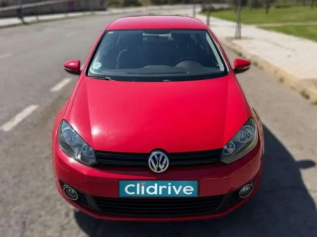 Usado VW Golf VI Advance 125 CV (91 kW) 2009 Rojo Utilitario