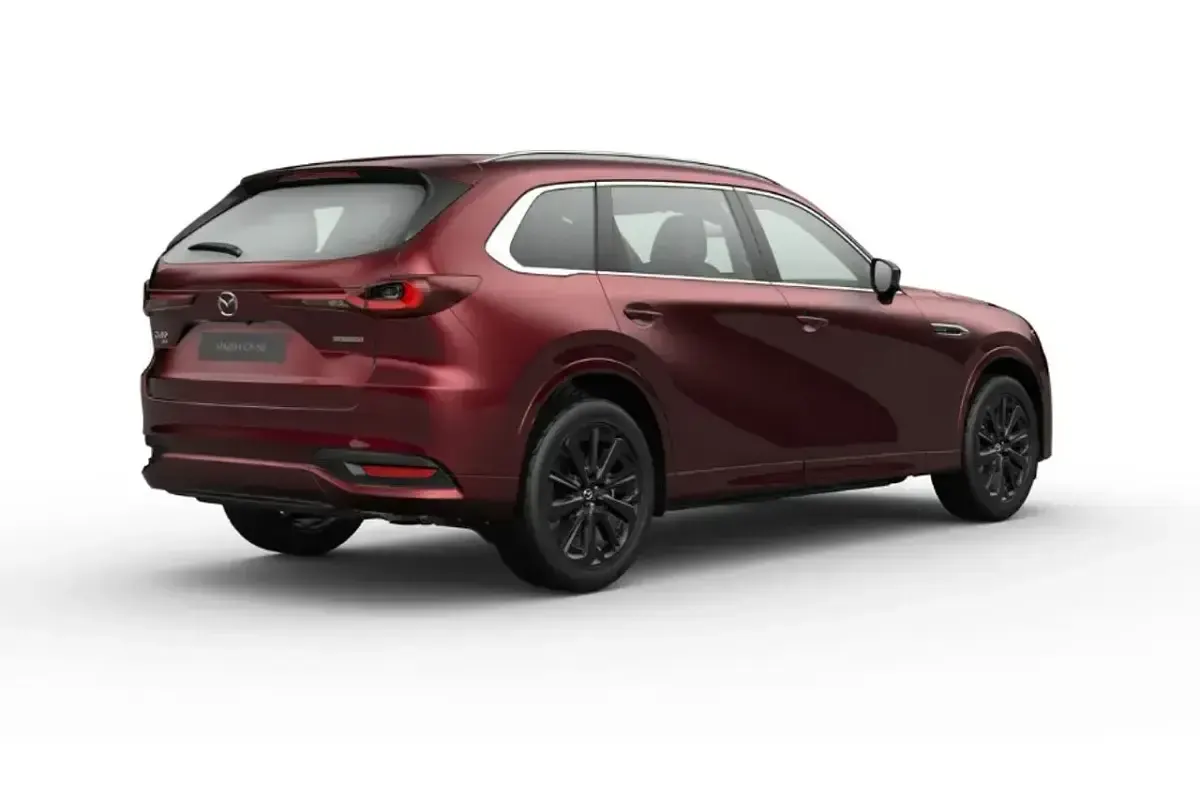 Nieuw Mazda CX-80 Homura-Line 254 PK (186 kW) 2026 Rood SUV