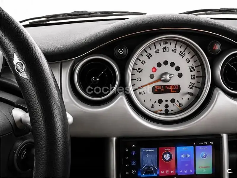 Usado Mini Cooper 115 CV (84 kW) 2002 Gris / plata Utilitario
