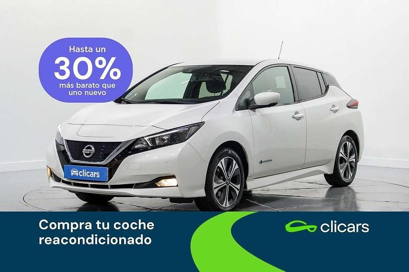 Blanco Usado 2018 Nissan Leaf N-Connecta Utilitario | 11.890 € (Precio justo) - Imagen 1/4