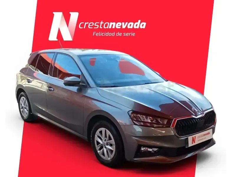 Usado Skoda Fabia Selection 80 CV (58 kW) 2024 Gris / plata Utilitario