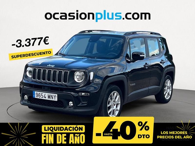 Negro Usado 2024 Jeep Renegade Limited SUV | 20.500 € (Un poco caro) - Imagen 1/4