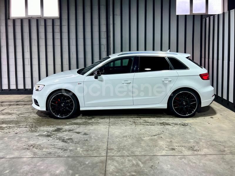 Usado Audi A3 S-Line 150 CV (110 kW) 2017 Blanco Berlina
