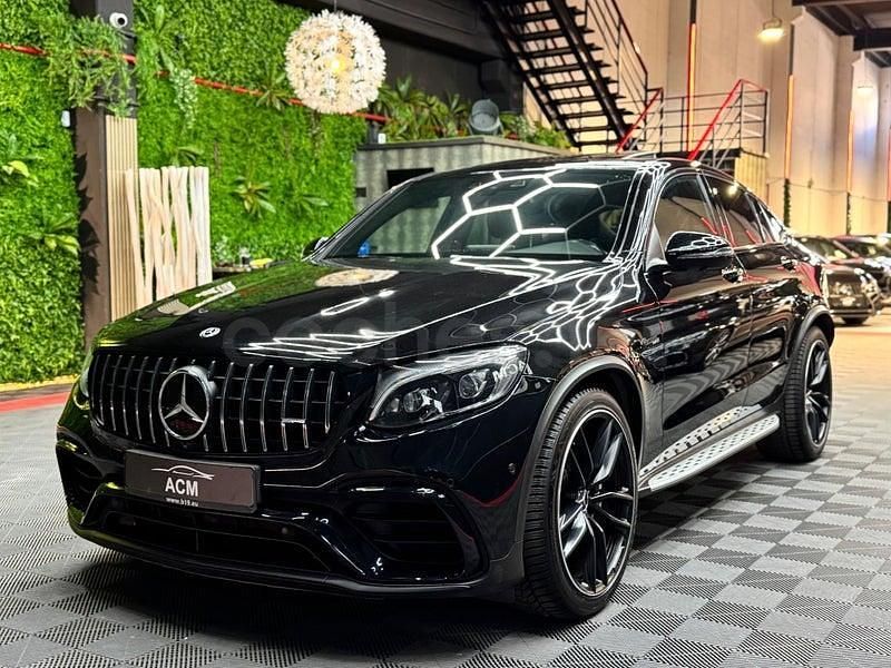 Usado Mercedes GLC63 AMG AMG 476 CV (350 kW) 2019 Negro Coupe