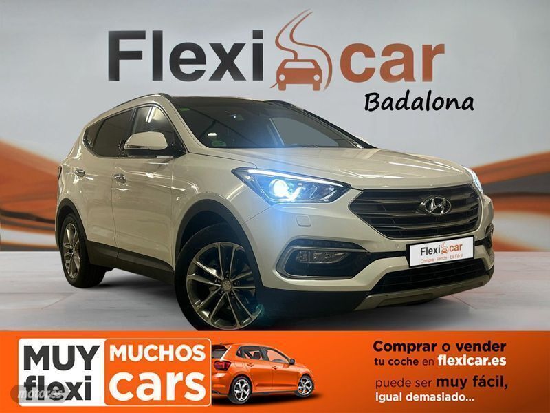 Blanco Usado 2017 Hyundai Santa Fe Style SUV | 30.990 € - Imagen 1/4