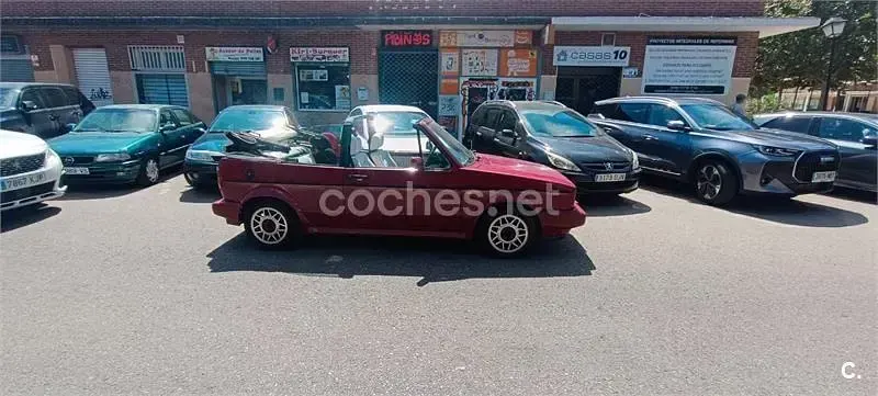 Usado VW Golf Cabriolet 112 CV (82 kW) 1992 Granate Descapotable