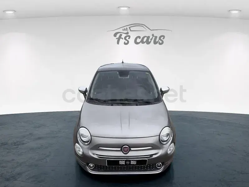 Usado Fiat 500 Lounge 69 CV (50 kW) 2018 Gris / plata Berlina