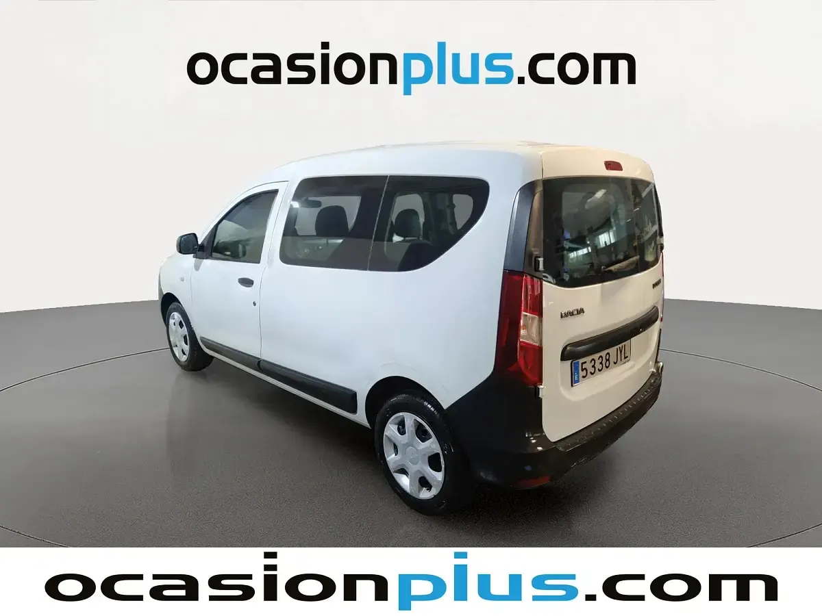 Usado Dacia Dokker Ambiance 75 CV (55 kW) 2017 Blanco Monovolumen