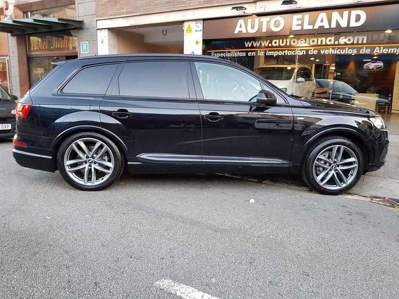 Usado Audi Q7 S-Line 272 CV (200 kW) 2016 Negro SUV